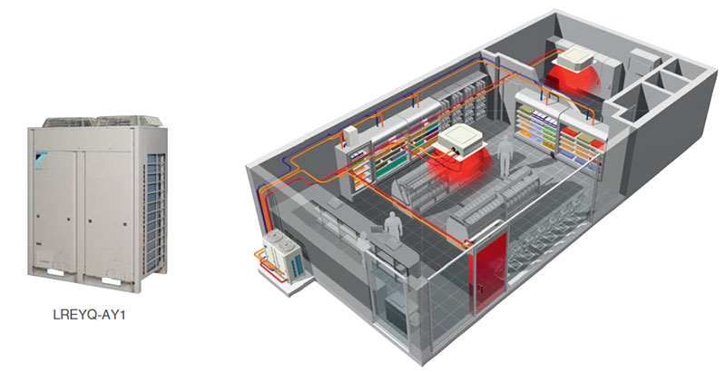 Daikin Conveni-pack (компрессорно-конденсаторный блок)