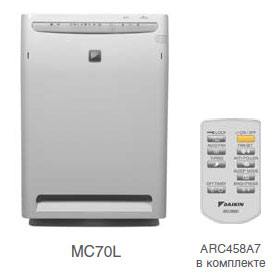 Фотокаталитический воздухоочиститель воздуха Daikin MC70L 